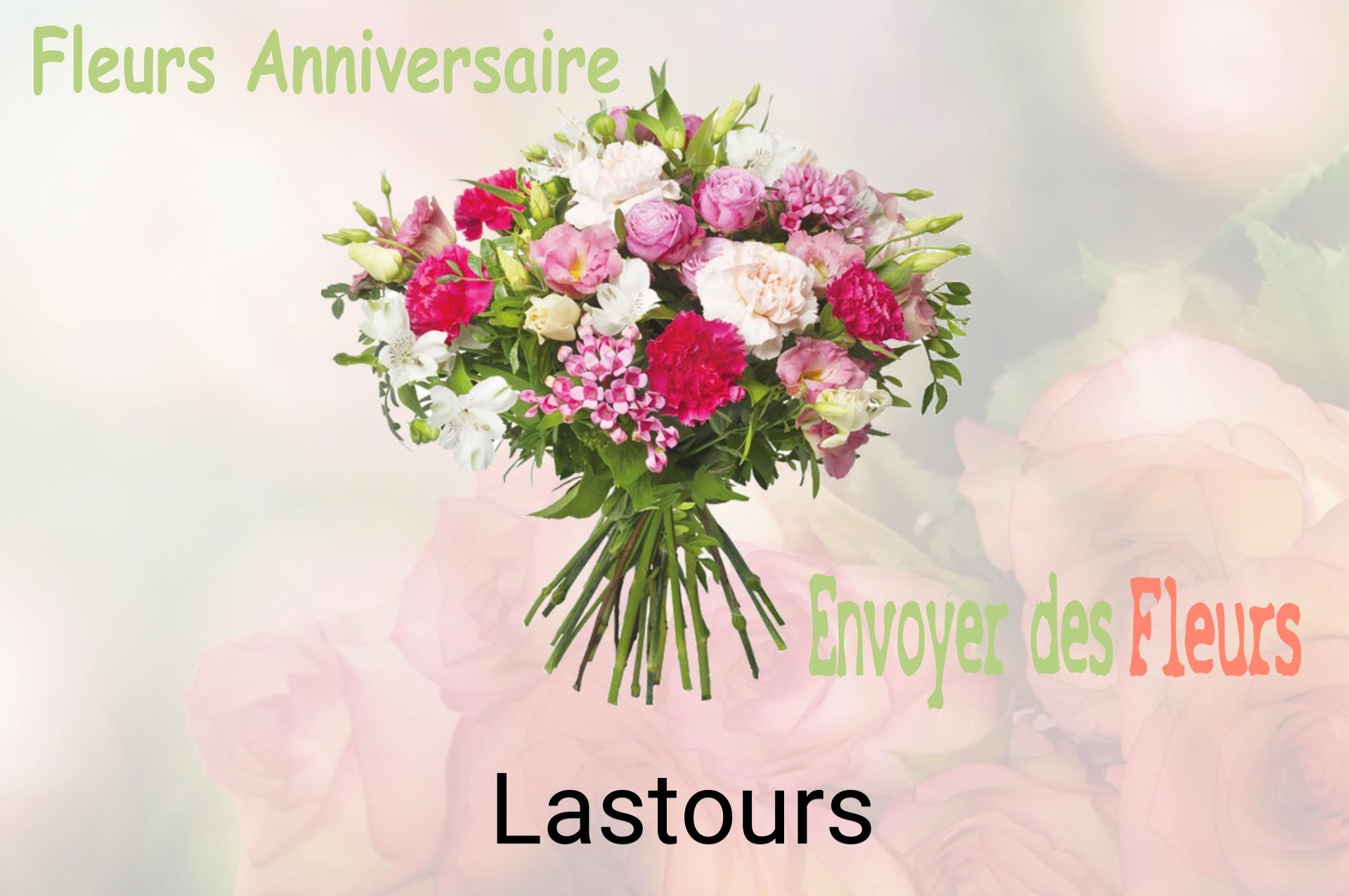 Bouquet de fleurs d’anniversaire livré à Lastours